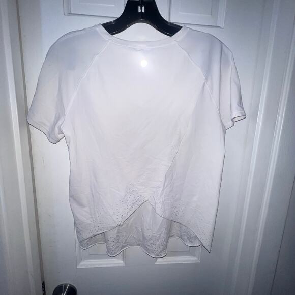 Lululemon Quick Pace Short Sleeve White Shirt - Picture 7 of 7